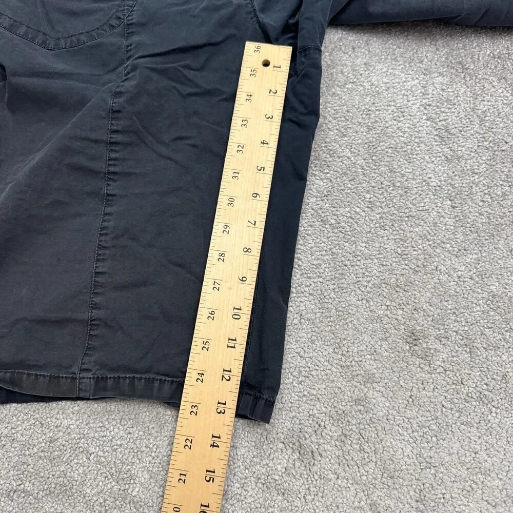 Zerres Outdoor Cargo Shorts Mens 48 Normal Faded Black Cotton Casual Camping
